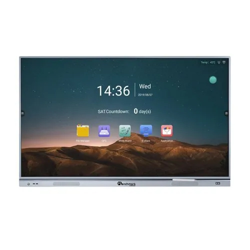 Gray 75 Inch Benq Benchmark Interactive Flat Panel