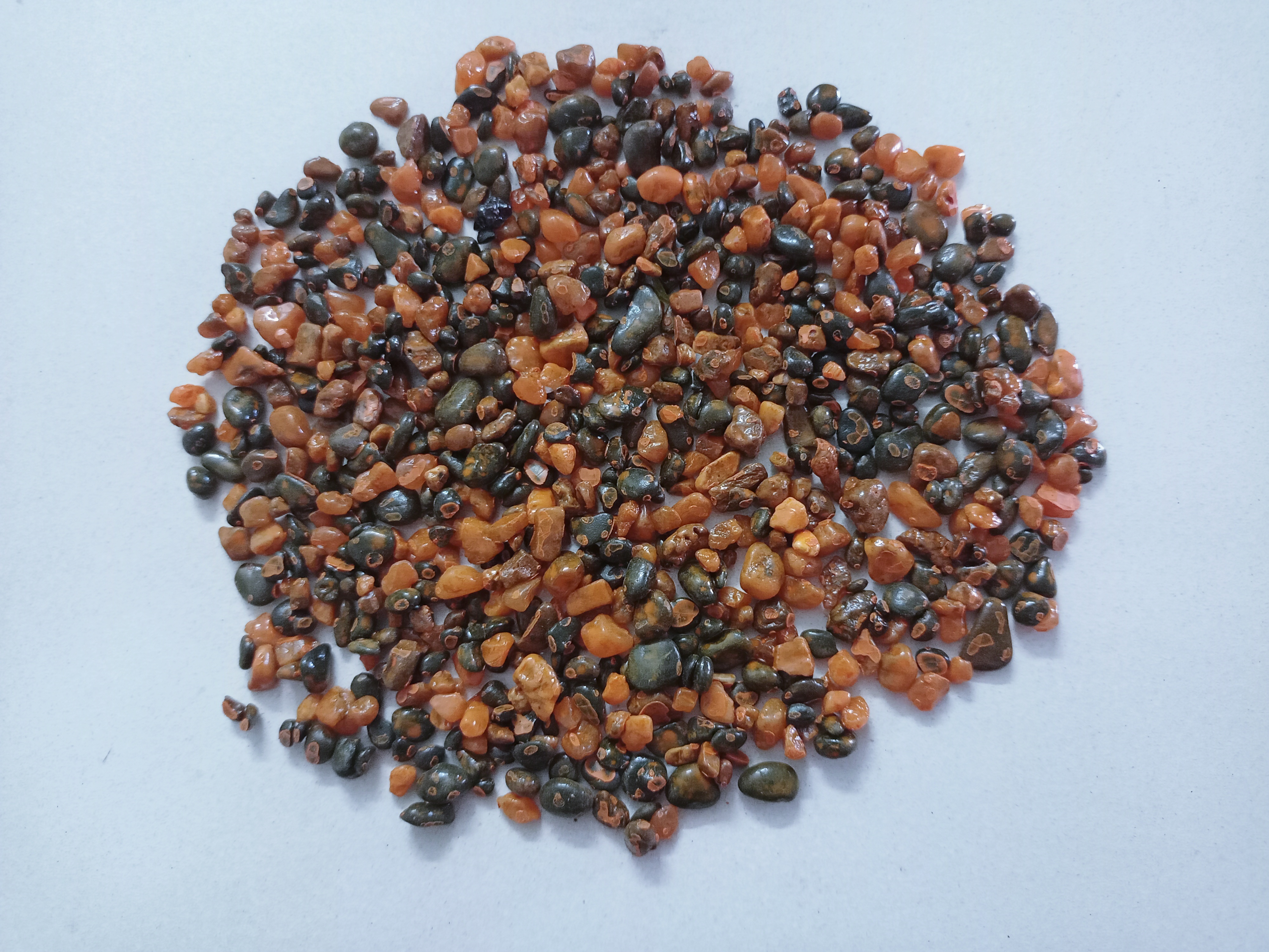 Pink Color Coated Round Beautiful Gravels For Decoration Vase Filler - Artificial Stone Type: Solid Surface