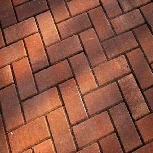 Red Interlocking Floor Bricks