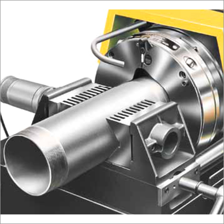 REMS Unimat 77 - Semi-Automatic Pipe Threading Machine for 1/4 - 4" Threads | Stainless Steel Body, PLC Control, Fast Automatic Feed Action, Compact Design