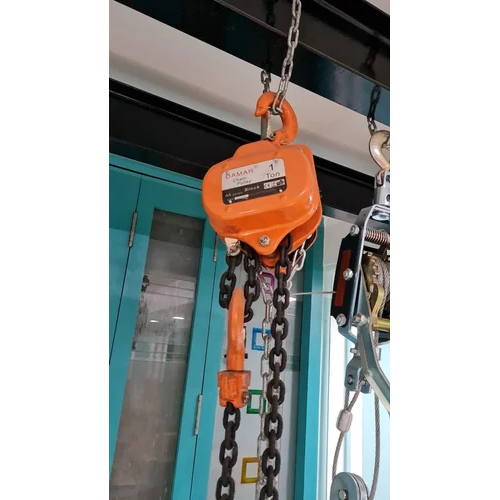 टिकाऊ चेन पुली ब्लॉक 1 टन X 3 मीटर