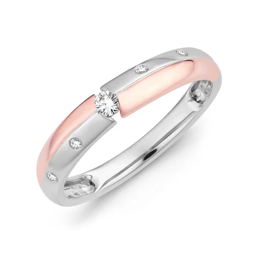 लेडीज़ नेचुरल डायमंड रिंग डायमंड क्लैरिटी: Fl