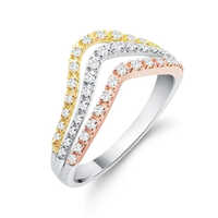 डिजाइनर डायमंड रिंग डायमंड क्लैरिटी: Fl