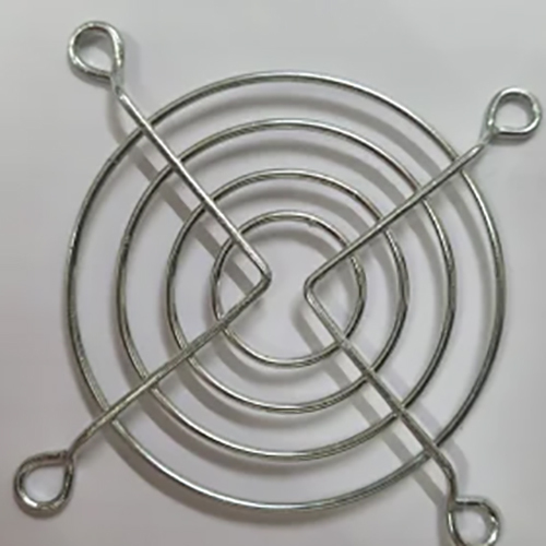 Fan Grill Guard - Mild Steel, 6 Mm Size , Silver Color With Durable And Robust Design For Enhanced Protection And Airflow Efficiency