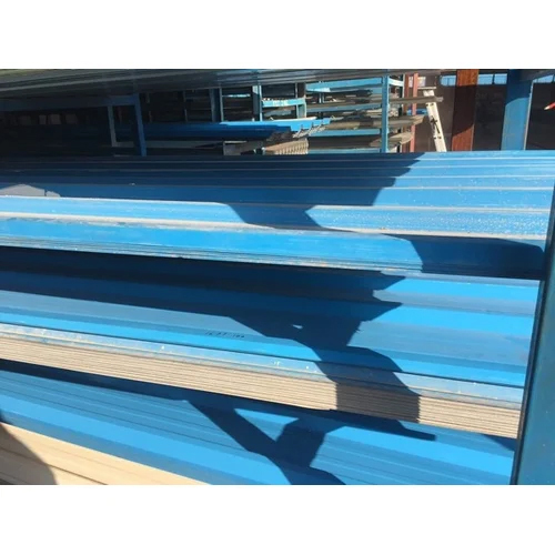 Crimping Mild Steel Blue Roofing Sheets