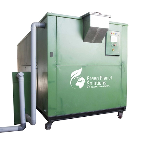 Semi Automatic Drum Composter - Steel, 9x4x4 To 18x8x8 Feet | Portable, Electric Powered, 25 To 5000 Kg Capacity, 7-day Composting Time