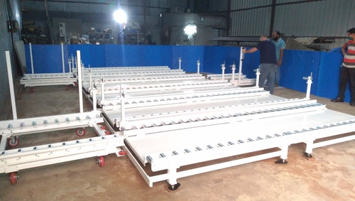 Pallet Roller Conveyor - Material: Ms
