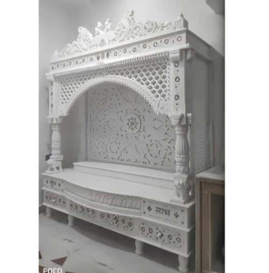 सुंदर जली मकराना मार्बल मंदिर