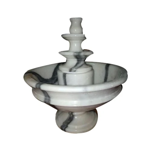 Pure White Marble Fountains - Feature: Durable