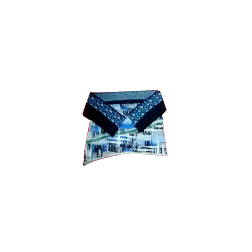 Polyester Rib Collar - Printed/Plain Cotton, Polished Surface | High Quality Texture and Versatile Design for Comfortable Wear