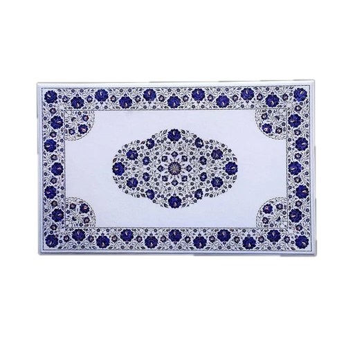 मार्बल इनले टेबल टॉप्स