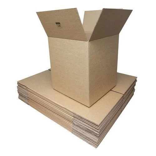 5 Ply Brown Corrugated Box - Material: Laminated Material
