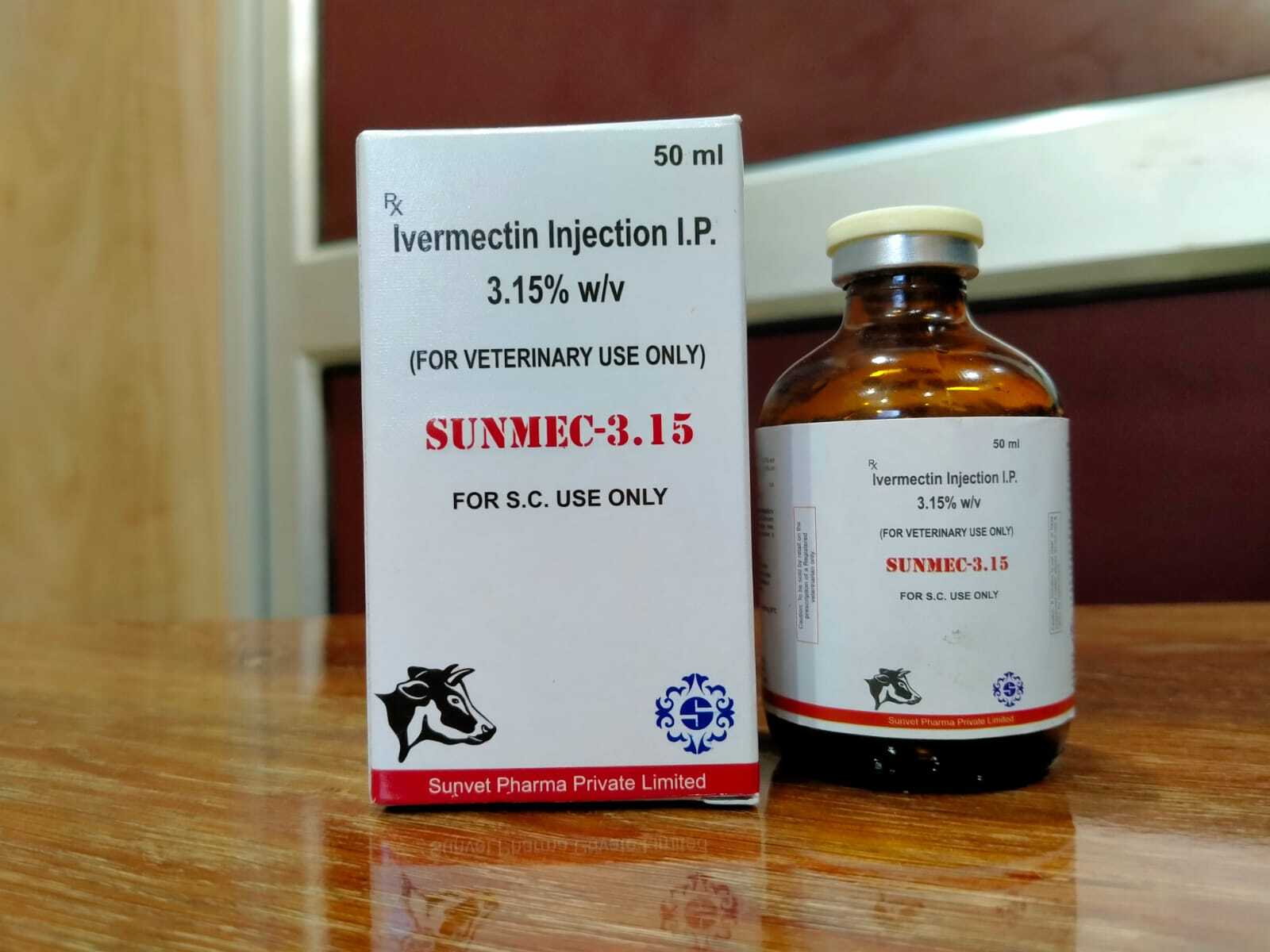 Liquid Veterinary Injection Sunmec 3.15%