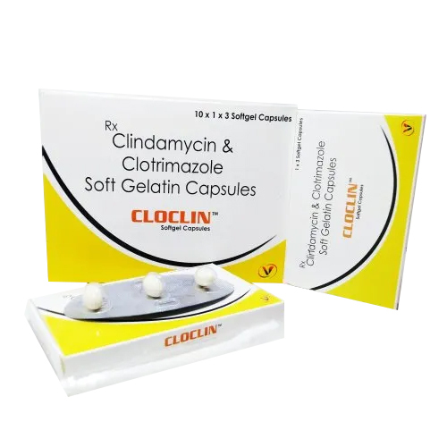 क्लिंडामाइसिन और क्लोट्रिमेज़ोल सॉफ्ट जिलेटिन कैप्सूल