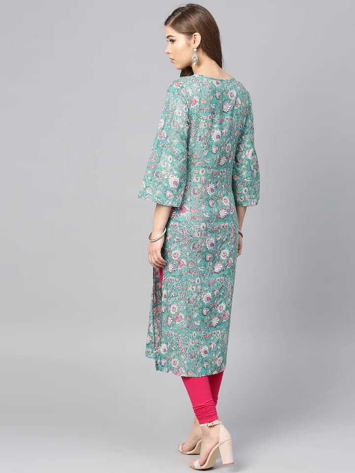 Crepe Kurti - Elegant Cotton Fabric | Flattering Silhouette, Versatile Design, Ideal For All Occasions