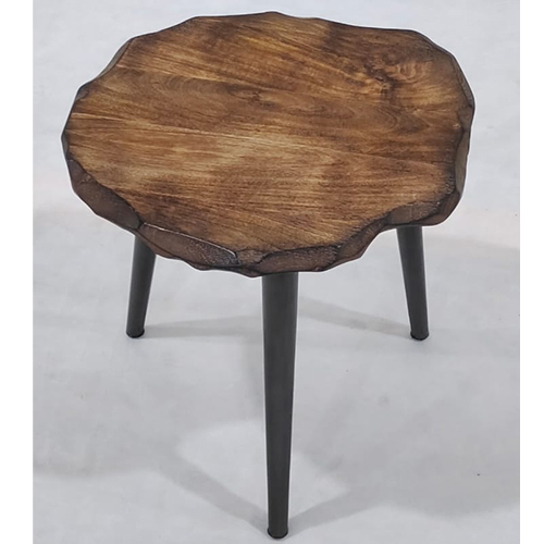 Switch Edge Wooden Top Side Table