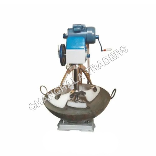 सिल्वर-ब्लू इंडस्ट्रियल मस्टा मशीन