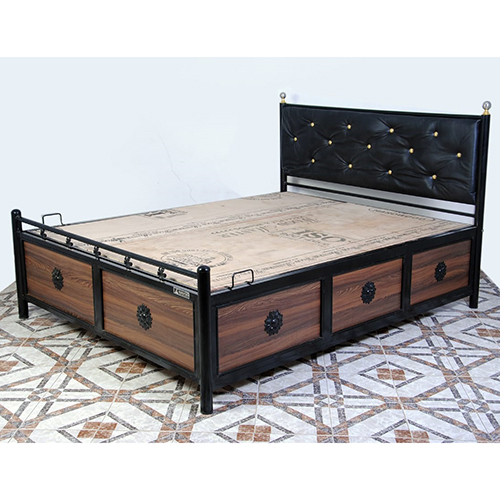 Designer Hydraulic Storage Bed Indoor Furniture