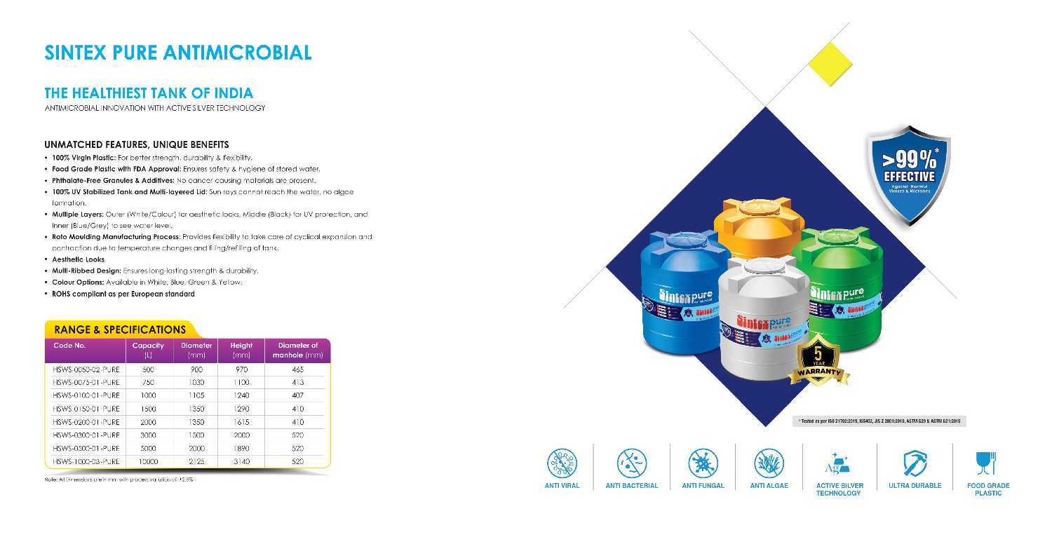 Sintex Pure Antibacterial