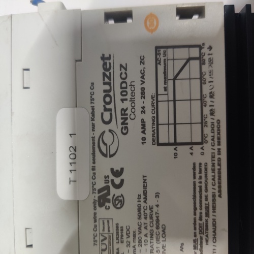 Crouzet Gnr 10dcz Solid State Relay