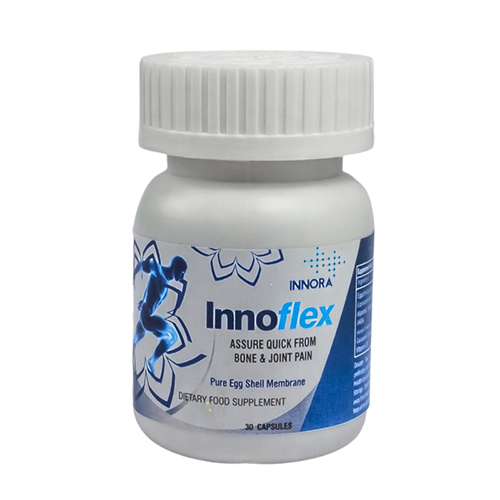 Innoflex Bone And Joint Capsules - White, Bottle Pack | Suitable For All Ages, Store In Dry Place