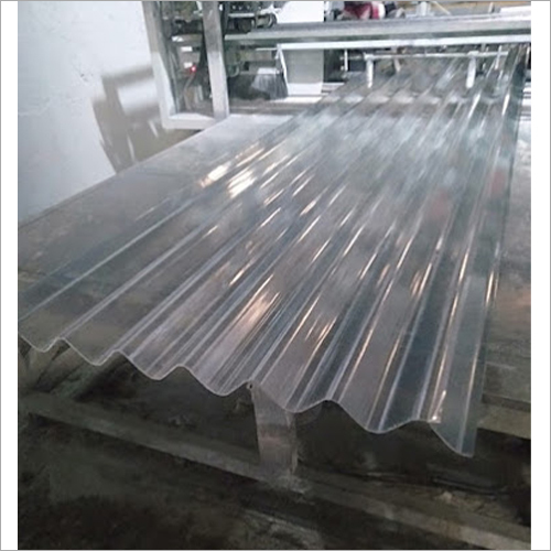 Acc Profile Sheet - Transparent Ldpe, 12 Feet Length, 0.3-0.6 Millimeter Thickness | Energy-conserving Light Transmission For Industrial Shade