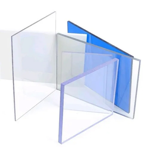 8mm Polycarbonate Compact Sheets - Galvanized Material, Customized Size | Plain Pattern For Versatile Applications