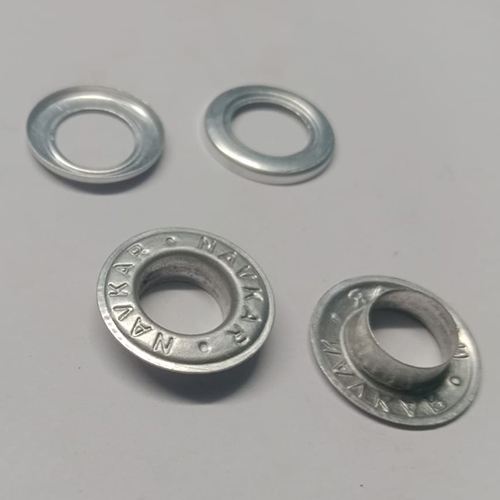 Silver Aluminium Stamp Eyelet