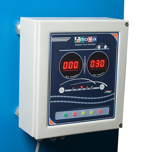 Wall Mounted Digital Tyre Inflator - Wall-mountable Design, Automatic Shut-off Feature, Fast Tyre Inflation