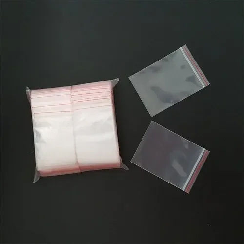 1.5 X 2 Inch Zip Lock Bags - Pvc Material Customized Size Transparent Color - Embossed Surface Handling For Enhanced User Experience
