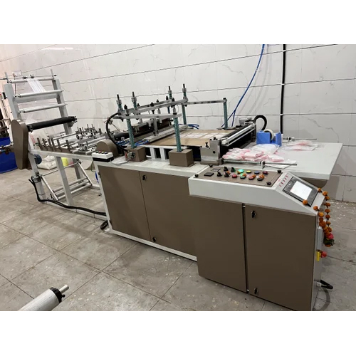 Semi Automatic Ldpe Zip Lock Bag Making Machine