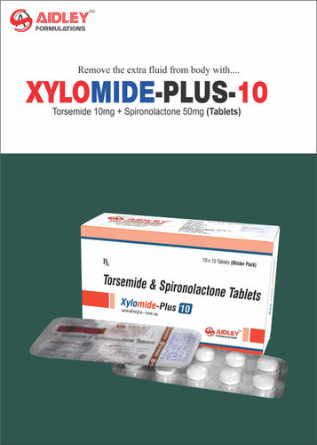 टॉर्सेमाइड 10mg स्पिरोनोलैक्टोन 50mg