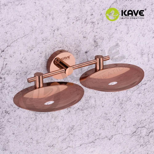 Golden Rose Gold Soap Dish Holder