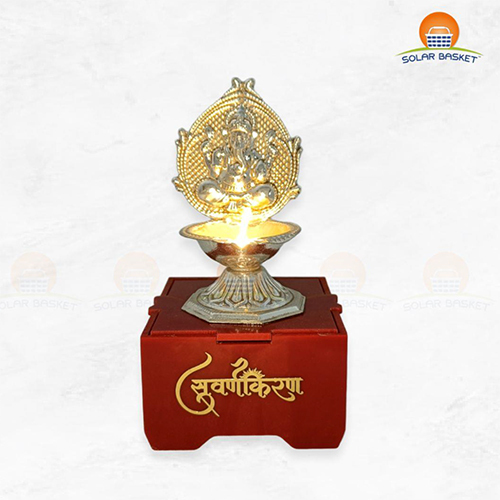 Stainless Steel Suvarnakiran Solar Diya