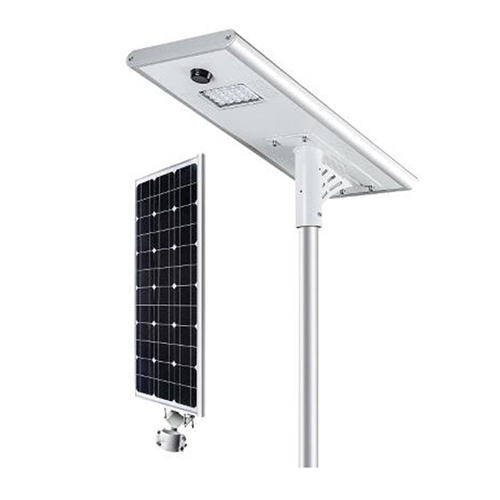 Solar Street Light - Stainless Steel, Varying Sizes | Automatic Switch Mode for Effortless Operation