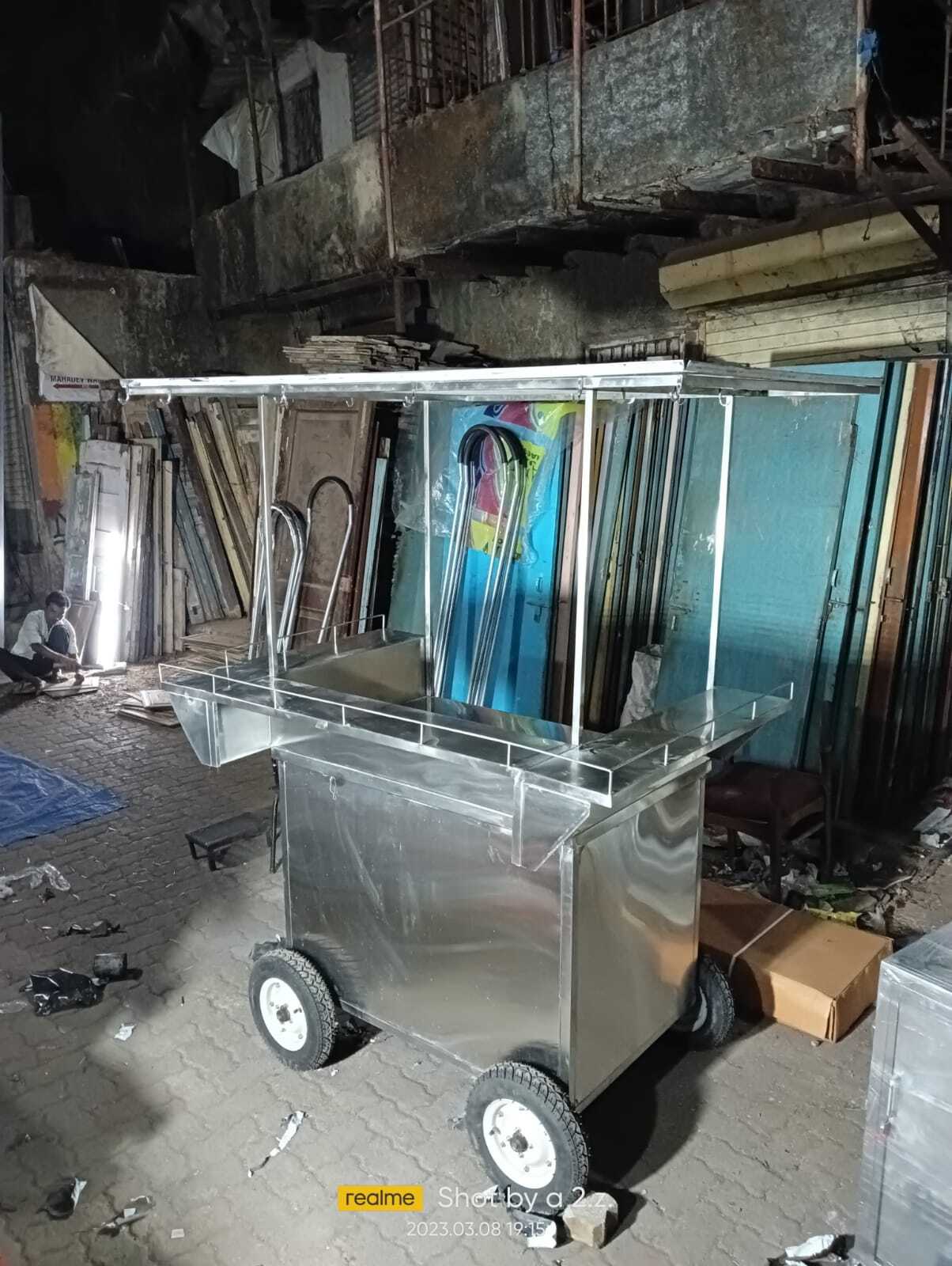 Manual Tea Food Cart