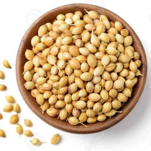 Coriander Seeds - Whole, Round Shape | Citrus Flavor, Raw Processing, Natural Antibacterial And Anti-inflammatory Properties