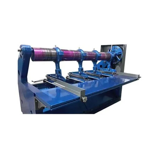 Blue Over Hang Eccentric Slotting Machine