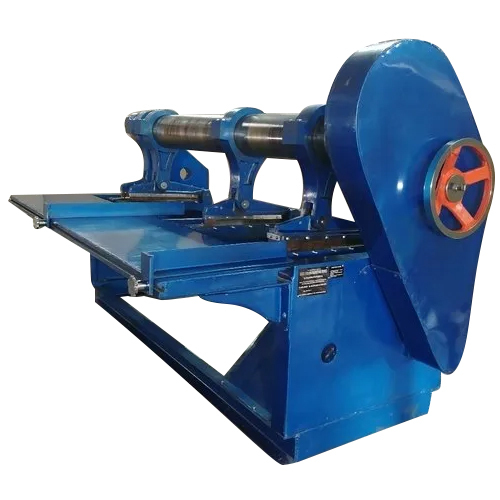 Blue Over Hang Eccentric Slotting Machine