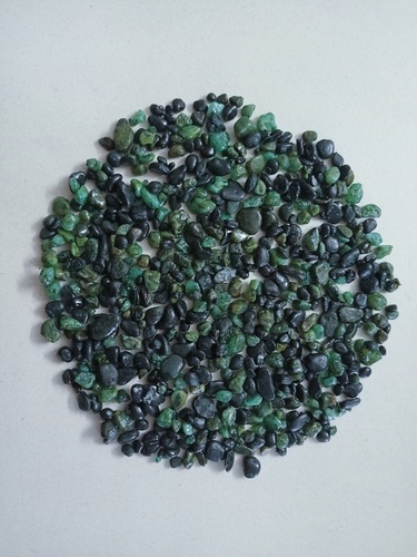 Color Coated Gravels - 3-25 mm Size | High Polished, Smooth Round Stone, Multiple Vibrant Colors Including Dark Green and Glossy Finish