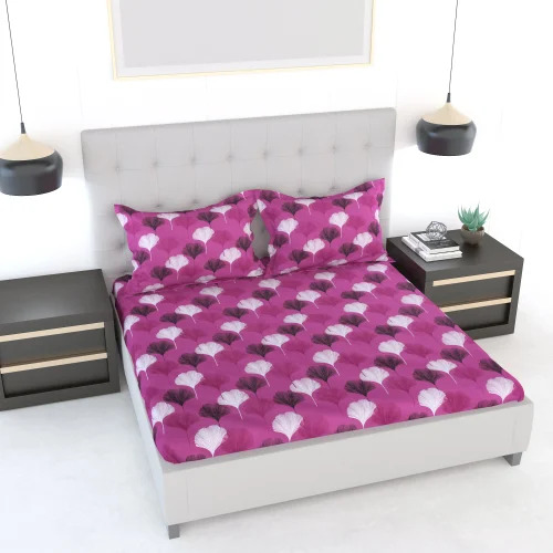 Cotton Printed Double Bed Sheet