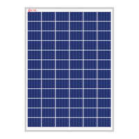 पॉलीक्रिस्टलाइन सिलिकॉन 100 वाट 12V डेटा शीट सोलर पैनल