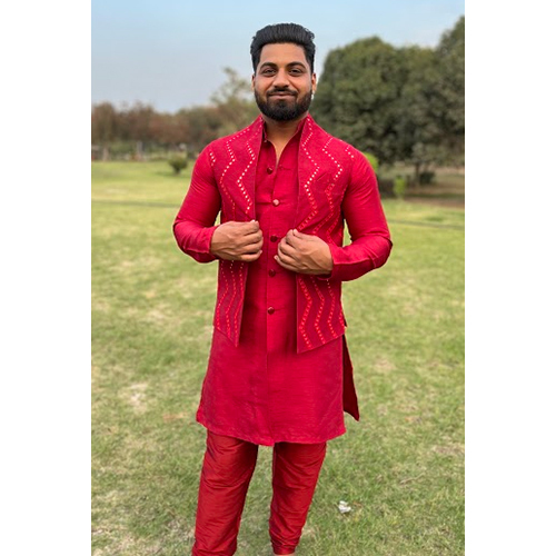 Cotton Mens Designer Kurta Set
