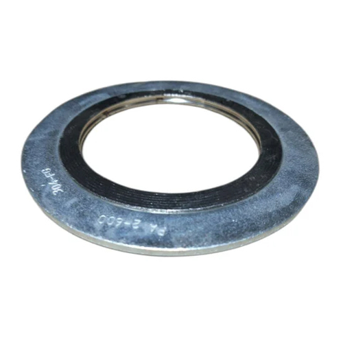 Stainless Steel Spiral Wound Gasket - 10m Diameter, Silver Color, High-temperature And Pressure Resistance, Ideal For Industrial Applications