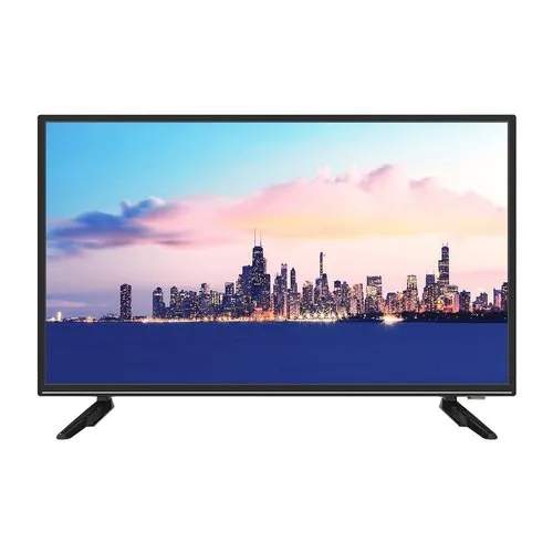 32 Inch Smart LED TV - Plastic & Glass, High Resolution, 60 MHz Frequency, Black Color, 1 Year Warranty