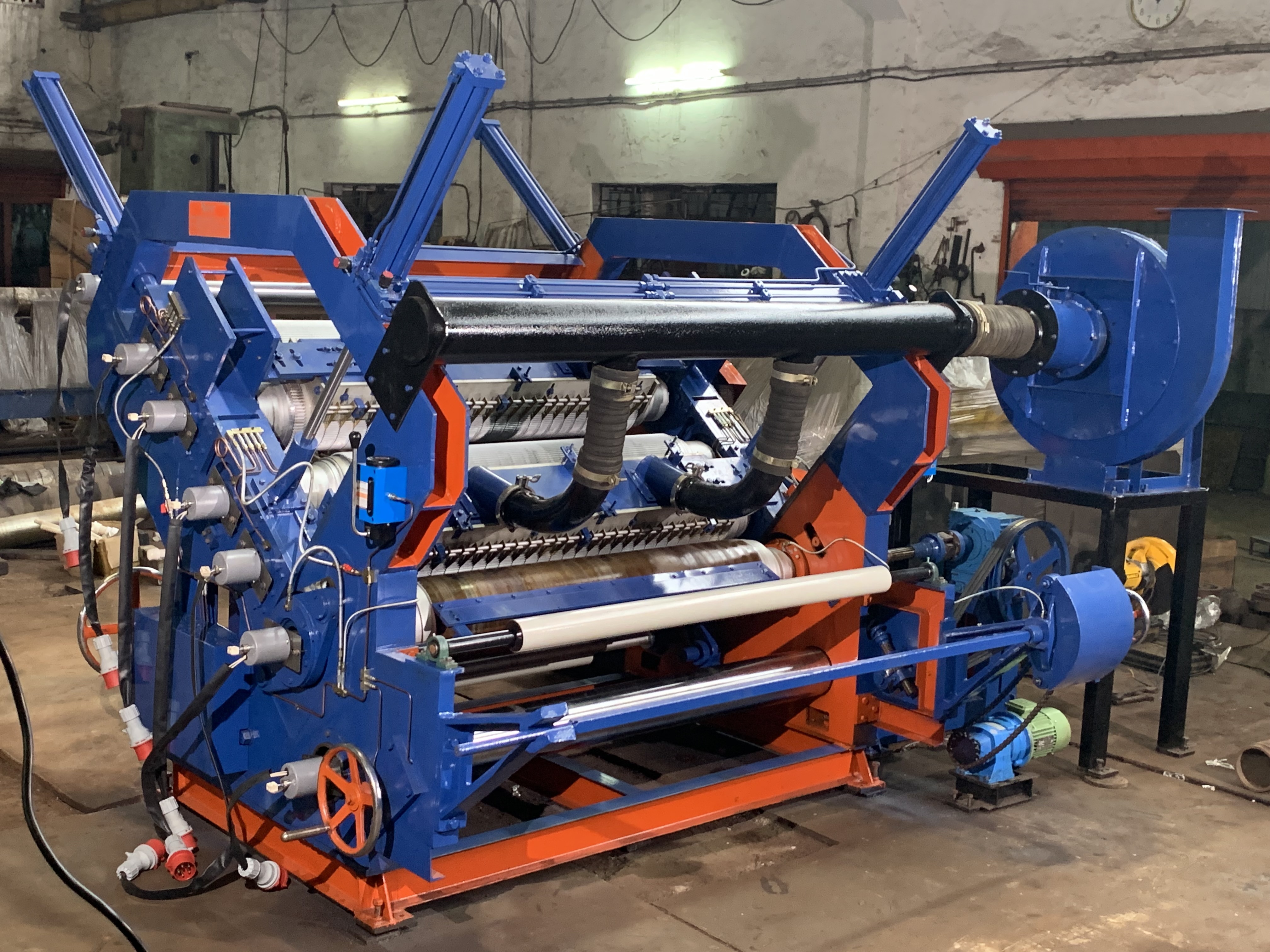 Semi Automatic Electrical Thermic Fluid Heater Steam Machine