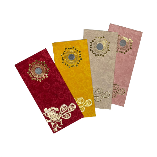 Shagun Coin Envelopes - Sturdy Craft Paper , Vibrant Colors with One Rupee Coin Accent for Gifting Money at Events and Celebrations