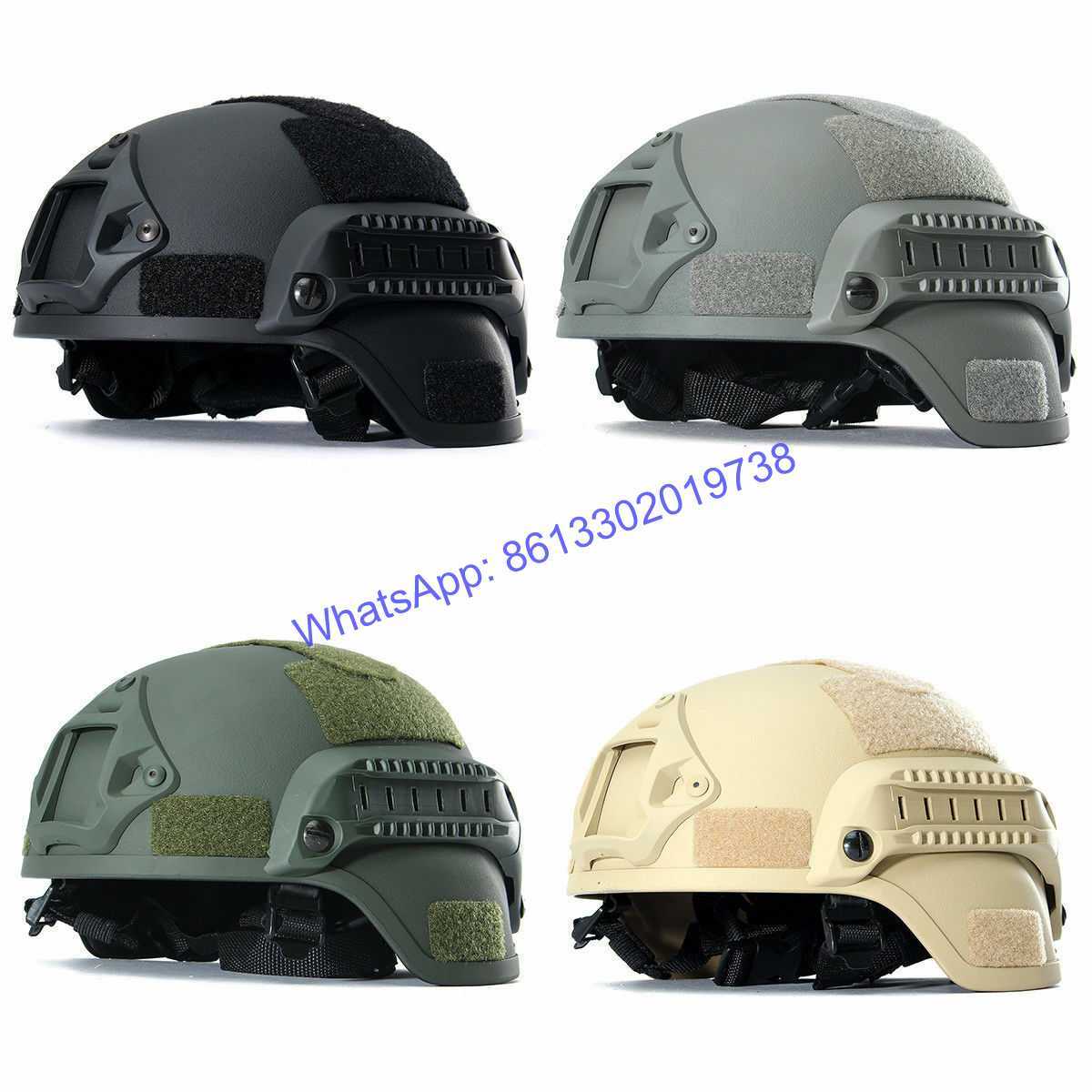 Black Army Green Un Blue Khaki Or As Per Buyer Nij Iiia Ballistic Uhmwpe Mich2000 Helmet