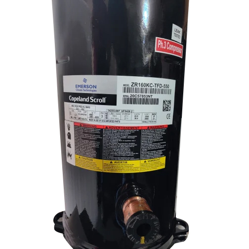 Zr 160kce Tfd 522 Scroll Compressor - 13 Hp, 380-460v, Low Vibration & Noise Levels, Internal Safety Features