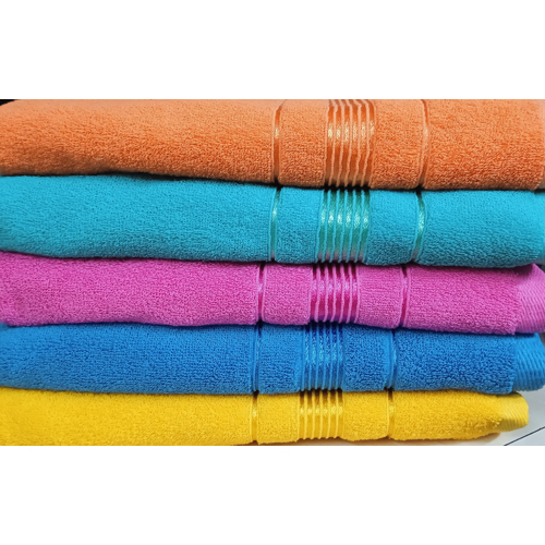 Different Available Hotel Colored Towels